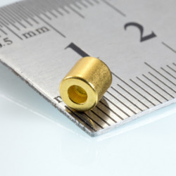 Neodímium gyűrű mágnes ø5xø1x5 Z 80 °C, VMM4-N30