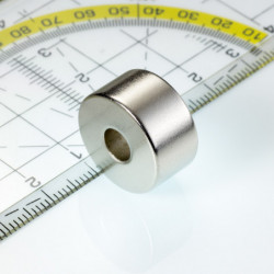 Neodímium gyűrű mágnes ø19xø6,1x10 N 120 °C, VMM4H-N35H