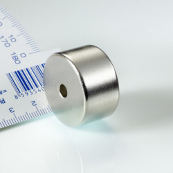 Neodímium gyűrű mágnes ø29xø5,1x16 N 120 °C, VMM4H-N35H