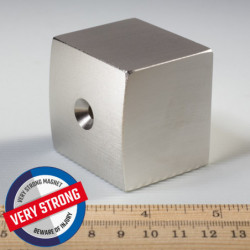 Neodímium hasáb mágnes 50x50x45xR157,5 N 80 °C, VMM10-N50