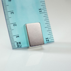 Neodímium hasáb mágnes 19,1x12,7x6,4 N 80 °C, VMM5-N38