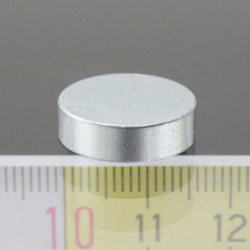 Mágnes lencse 16 mm, magasság 4,5 mm, menet nélkül