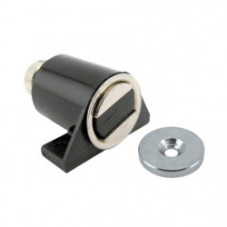 Bútoripari mágnes neodímium mágnessel állítható – fekete – kereskedelmi csomagolás