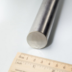 Rozsdamentes acél 1.4301 -   köracél, átmérő 30 mm, hosszúság 1 m