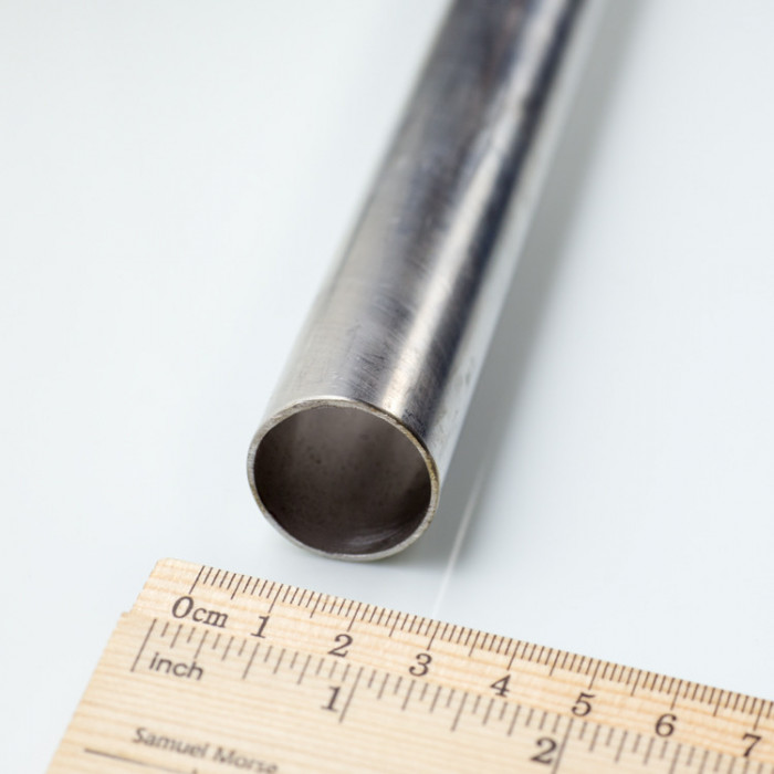 Rozsdamentes varrat nélküli acélcső átmérő 25 x 1 mm, hosszúság 1 m - 1.4301