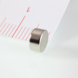 Neodímium henger mágnes ø6x3 N 80 °C, VMM4-N35
