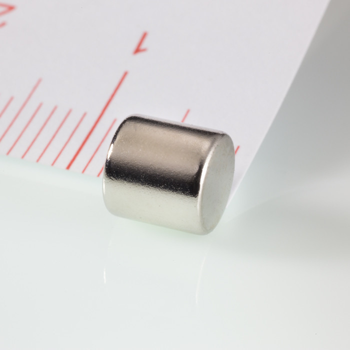 Neodímium henger mágnes ø6x6 N 80 °C, VMM4-N35