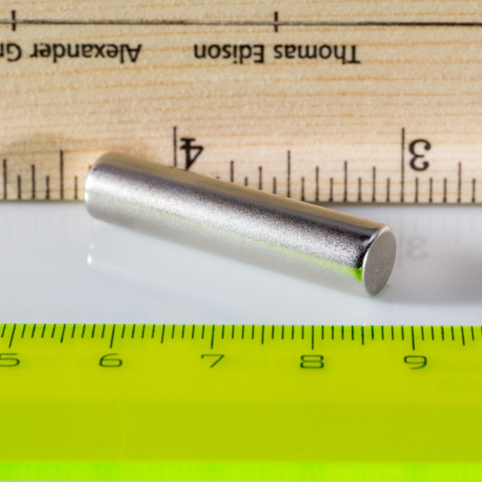 Neodímium henger mágnes ø8x35 N 230°C, VMM2AH