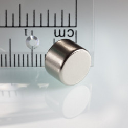 Neodímium henger mágnes ø9x6 N 80 °C, VMM7-N42