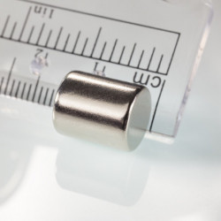 Neodímium henger mágnes ø10x12 N 80 °C, VMM4-N35