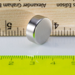 Neodímium henger mágnes ø15x6 N 80 °C, VMM7-N42