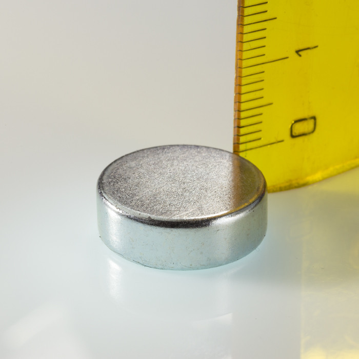 Neodímium henger mágnes ø18x6 Z 200°C, VMM3EH-N30EH